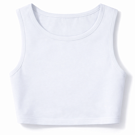 Кроп-топ кулирка лайкра 1610100108