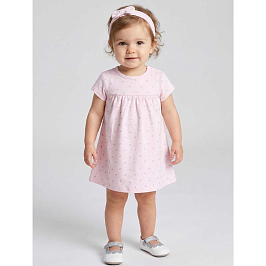 Комплект боди-платье и повязка интерлок 6633202902