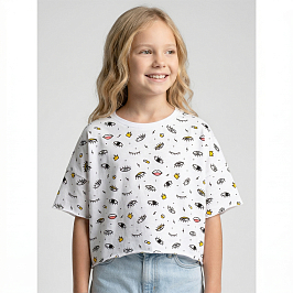 Футболка топ кулирка 1631100112