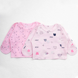 Комплект распашонок интерлок  2 шт  1090202504