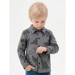 Рубашка футер 2х нитка начёс 0497310409