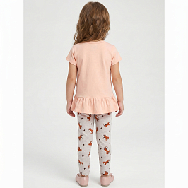 Комплект футболка кулирка, лосины кулирка с лайкрой  7063100402