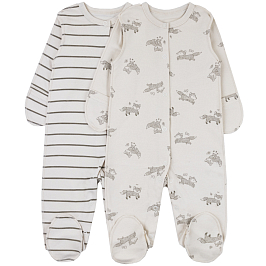 Комплект комбинезонов 2 шт интерлок 1335209502