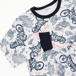 Пижама футер 2х нитка начёс 0936310808