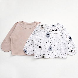 Распашонка интерлок  комплект 2 шт 1090202601