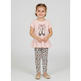 Комплект футболка кулирка, лосины кулирка лайкра 7063100314