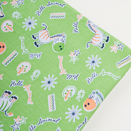 Пелёнка футер 2х нитка начес 100*90см  1454310319