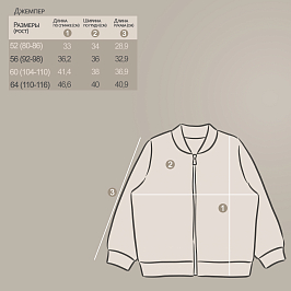 Куртка футер 2х нитка начес  1802310113