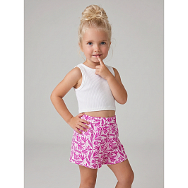 Комплект топ лапша, шорты пике 7041900101