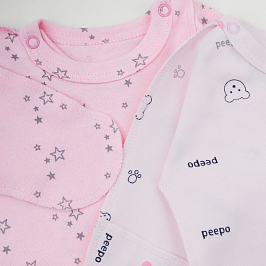 Комплект распашонок интерлок  2 шт  1090202504