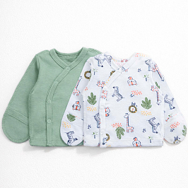 Комплект распашонок 2 шт интерлок 1204202602