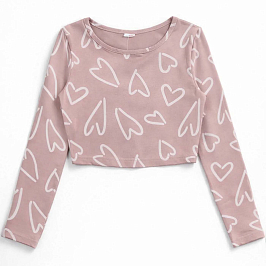 Кроп-топ кулирка с лайкрой 1499100321