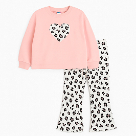 Комплект джемпер футер 2х нитка петля, штаны кашкорсе 8016900107