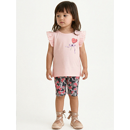 Комплект футболка кулирка, велосипедки кулирка лайкра 7139100106