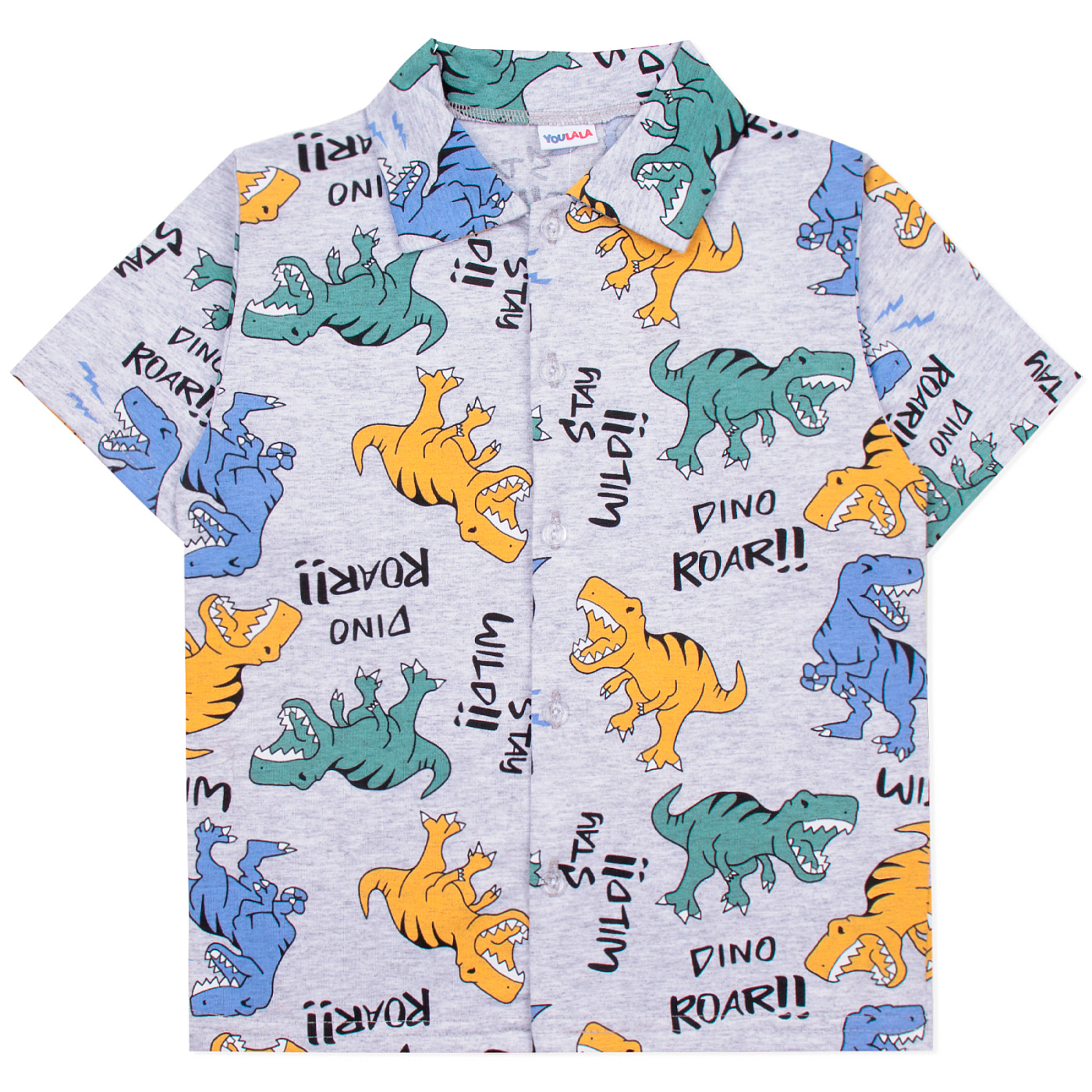 Рубашка на пуговицах кулирка 1928100104 Рубашка на пуговицах кулирка 1928100104