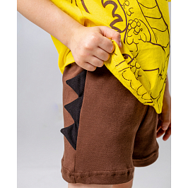 Комплект футболка кулирка, шорты интерлок 7360900404