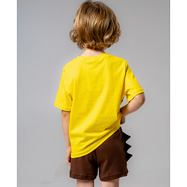 Комплект футболка кулирка, шорты интерлок 7360900404