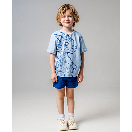 Комплект футболка кулирка, шорты интерлок 7360900401