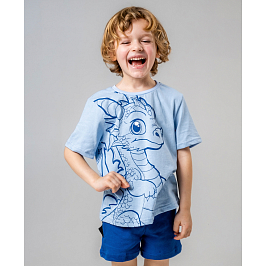 Комплект футболка кулирка, шорты интерлок 7360900401